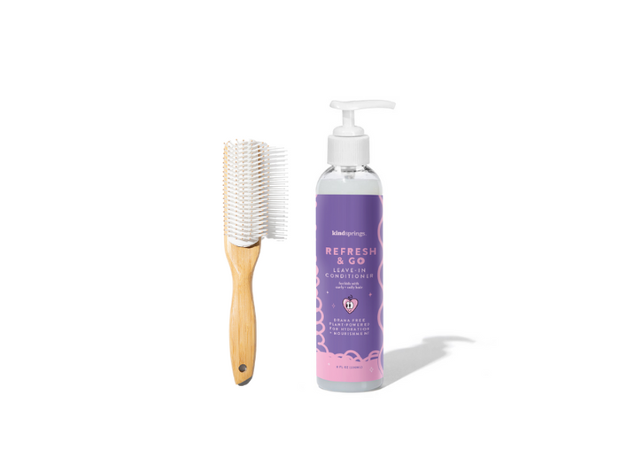 Detangle & Go Multi-Use Leave-in & Brush Set